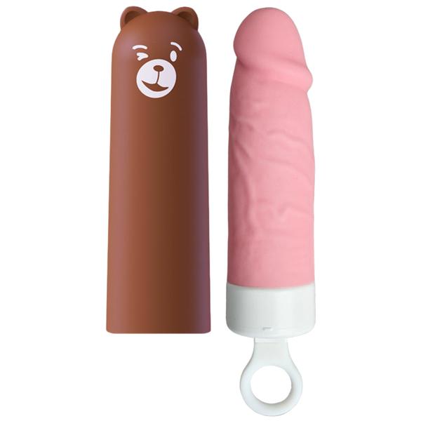 Teddy. Realistischer Vibrator – Ice Cream